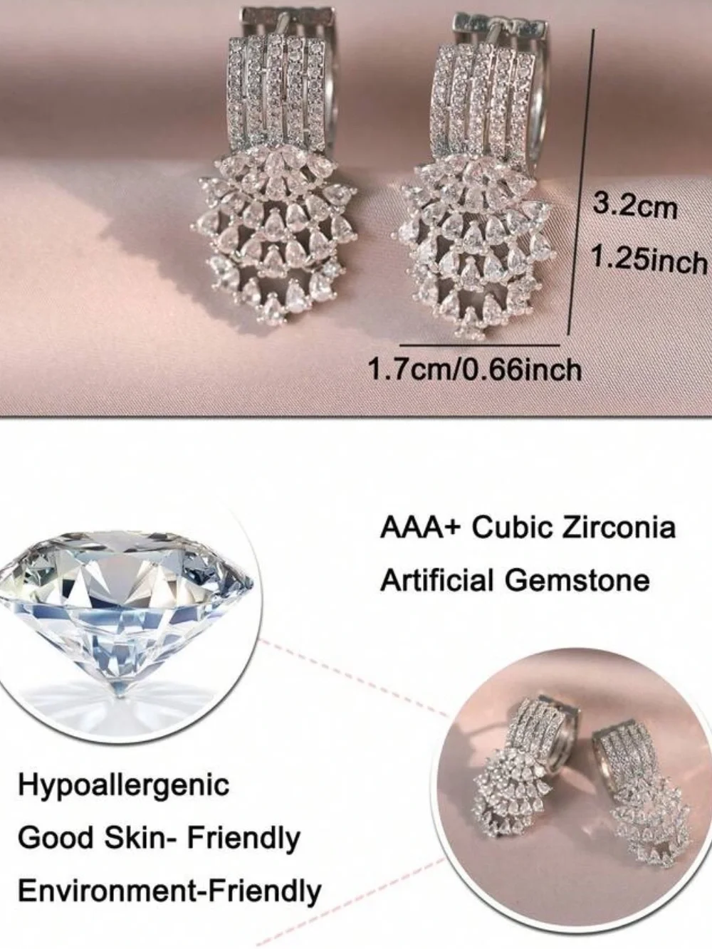 Celestial Cascade Crystal Earrings